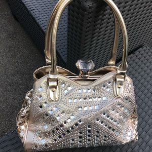 Gold & Silver Bling Purse